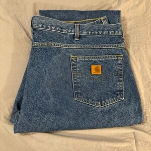 Carhartt Men’s‎ Relaxed Fit Jeans Size 46x32 100% Cotton